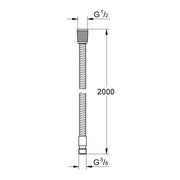 Grohe Metal Shower Hose 2000mm GROHE 28158001