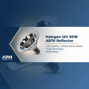 Halogen 12V 50W Ba15d AR70 Reflector 10042