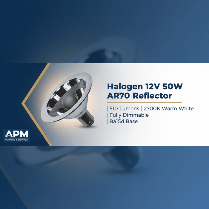 Halogen 12V 50W Ba15d AR70 Reflector 10042