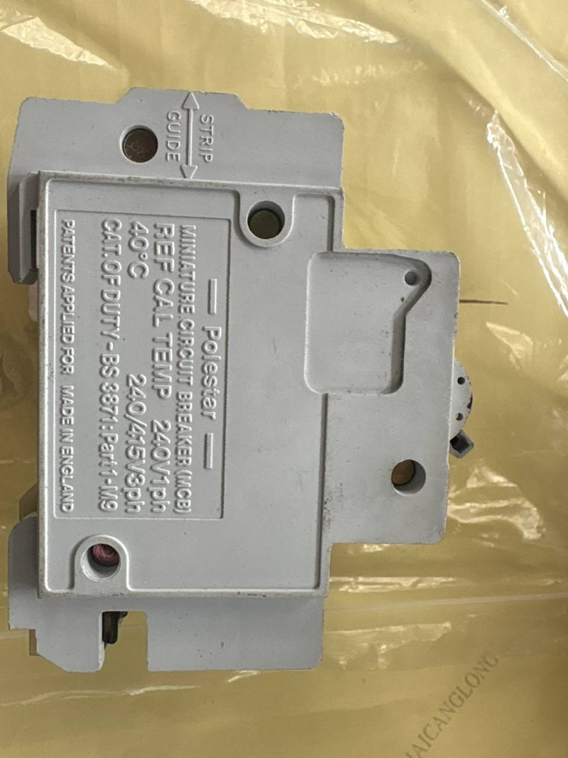 Used Crabtree Polestar 32A Type 3 30mA MCB/RCD – original seller photograph