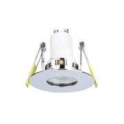 Integral Chrome Mini Fire Rated Downlight MR11 GU10+G4+ UK