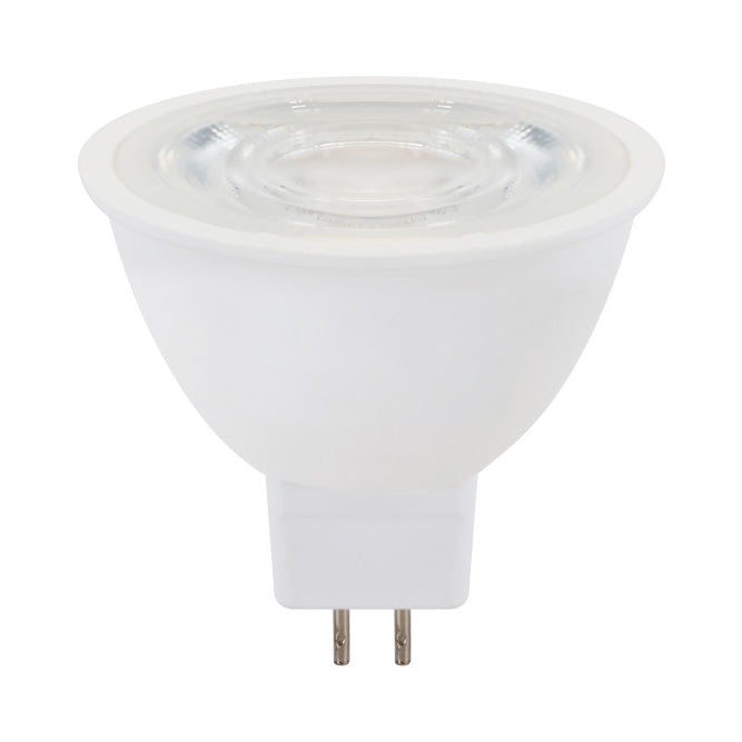 Integral LED ILMR16DC052 Classic MR16 GU5.3 bulb, complete bulb and both pins visible