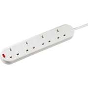 13A 4G 2M Extension Lead with Neon