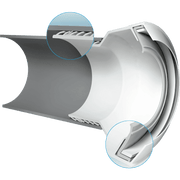 McAlpine 4' Straight MACFIT WC Connector MAC-1