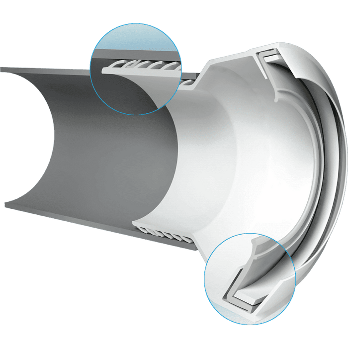 McAlpine 4' Straight MACFIT WC Connector MAC-1