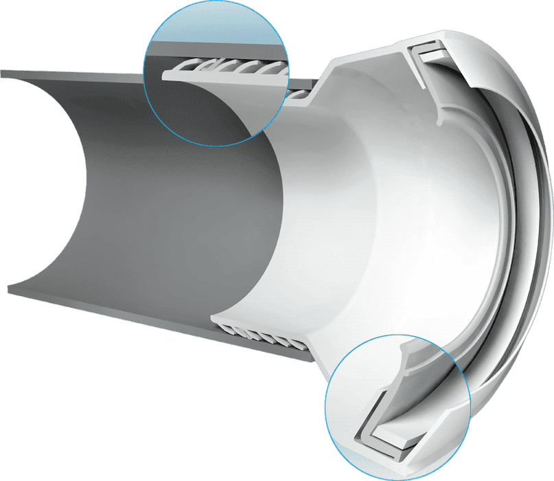 McAlpine 3"/75mm Straight Extension MACFIT MAC-EXTC