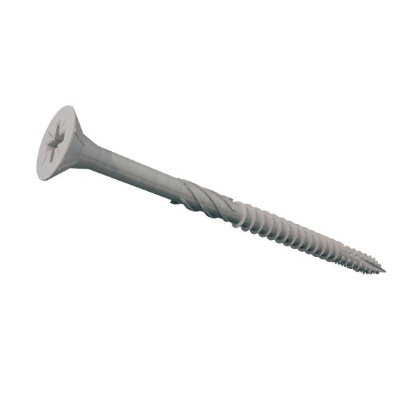 Samac Fixings 6x100mm Performance Exterior Csk Silver Screw pk100