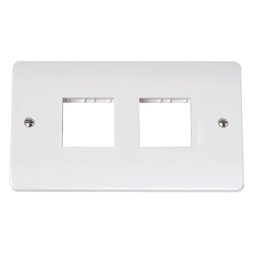 CLICK D/S PLATE 4 GANG APERTURE