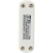 Knightsbridge 1-60W 1-25W LED Rewireable Inline Cord Dimmer - White SN81WH UK