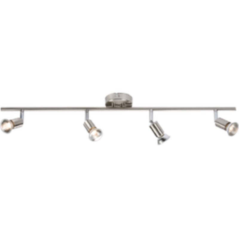 Knightsbridge 230V GU10 Quad Bar Spotlight - Chrome UK