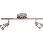 Knightsbridge 230V GU10 Quad Bar Spotlight - Chrome UK