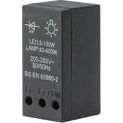 Knightsbridge 40-400W 3-100W LED Leading Edge Dimmer Module UK