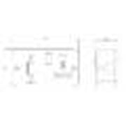 Knightsbridge Metal Clad 2G 45A DP Cooker Switch and 13A Switched Socket with Neons