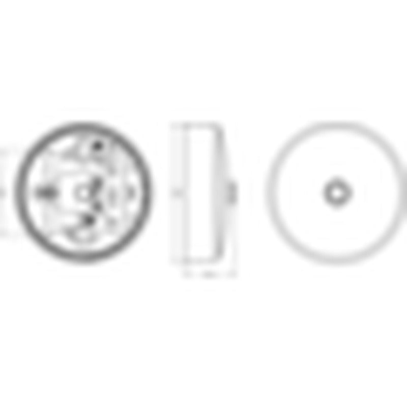 Knightsbridge 3-Plate Ceiling Rose SN8260 UK