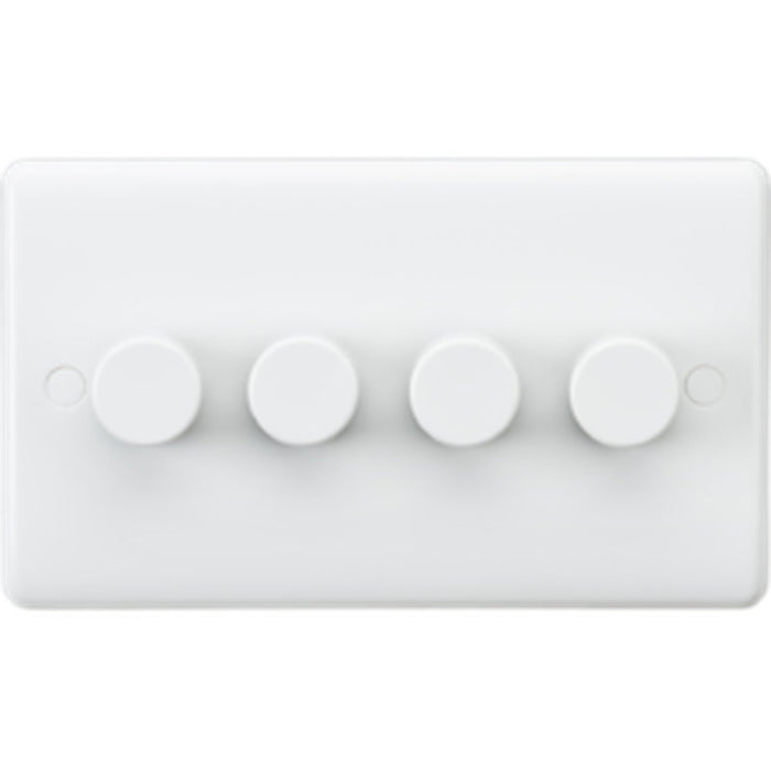 Knightsbridge 4G 2-way 60-400W Leading Edge Dimmer - Polished Chrome