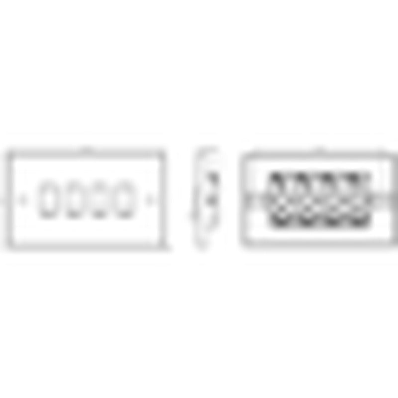 Knightsbridge 10AX 6G 2-Way Switch - Curved Edge UK