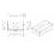Knightsbridge 2G 35mm Dual Galvanised Metal Back Box UK