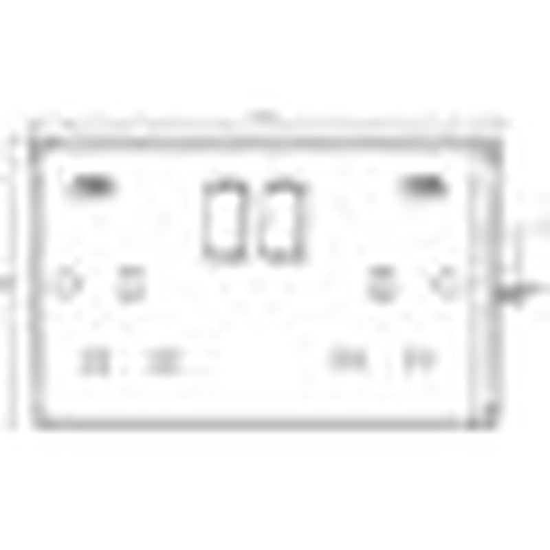 Knightsbridge 13A 2G DP Switched Socket with Dual USB A+A 5V DC 4.8A shared UK