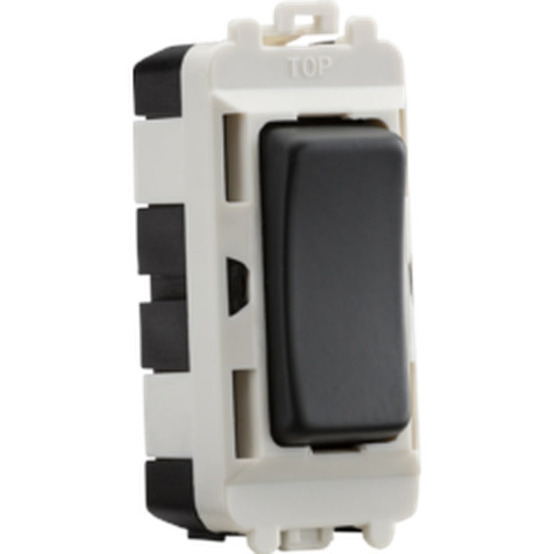 Knightsbridge 20AX 2 Way SP Grid Module - Anthracite UK