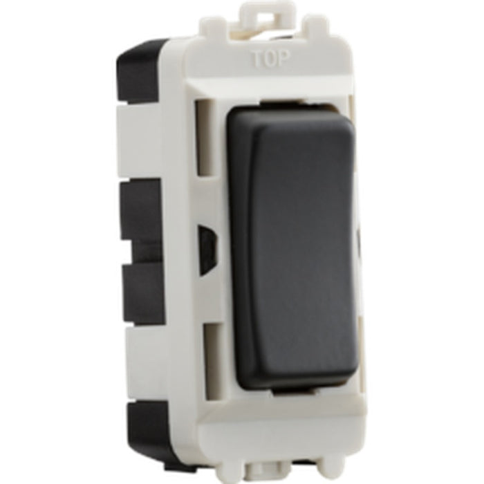 Knightsbridge 20AX 2 Way SP Grid Module - Anthracite UK