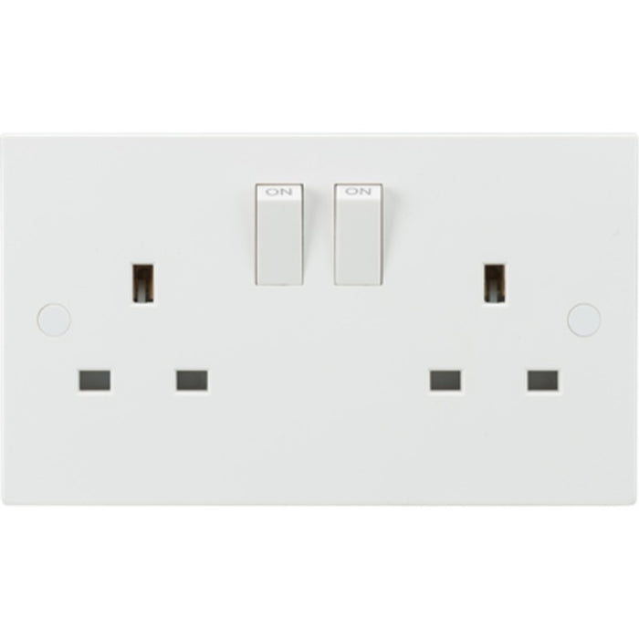Knightsbridge 13A 1G DP Switched Socket UK