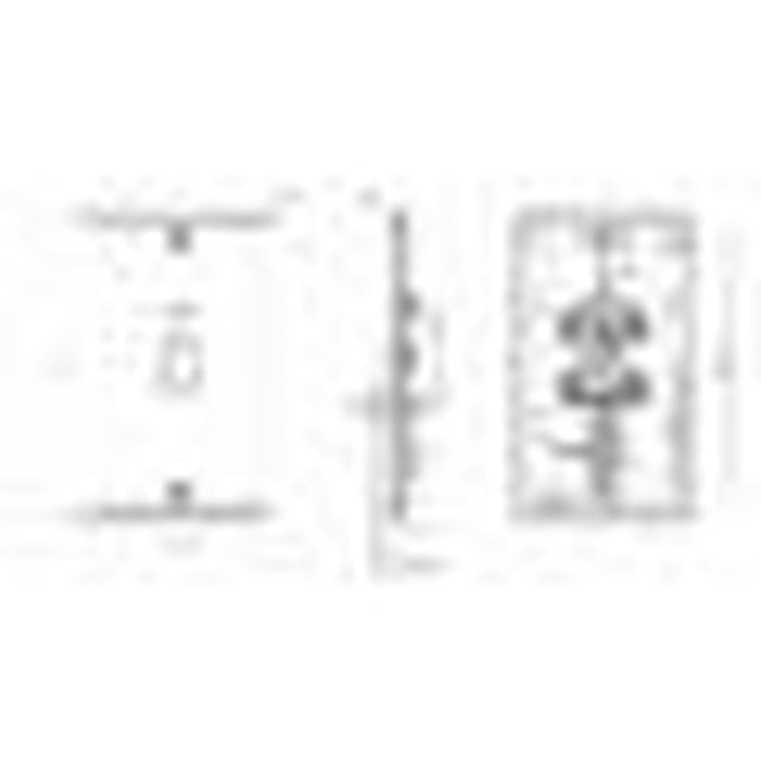 Knightsbridge 45A DP Switch with Neon 2G size - Brushed Chrome