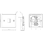 Knightsbridge 10AX 1G 2-way Switch - Polished Chrome UK