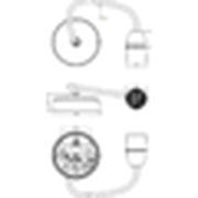 Knightsbridge 9" T2 BC Pendant Set 3-Plate UK