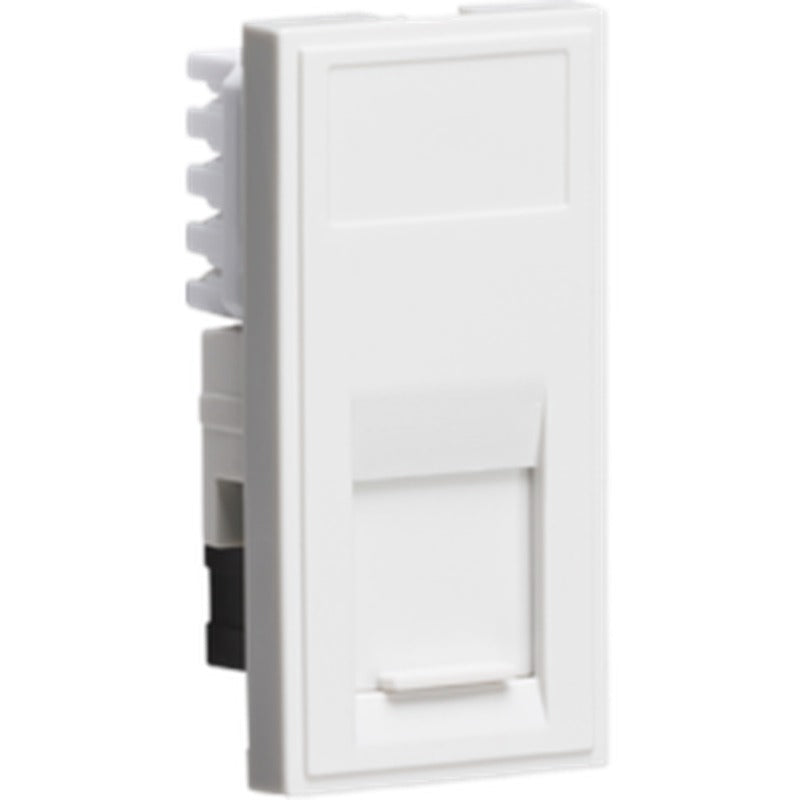 Knightsbridge UTP CAT6 RJ45 Outlet Module 25 x 50mm - White UK
