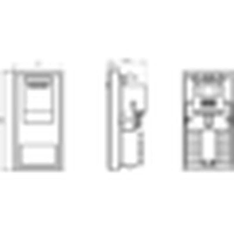 Knightsbridge UTP CAT6 RJ45 Outlet Module 25 x 50mm - White UK