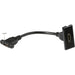 Knightsbridge 25 x 50mm Screened SAT TV Outlet Module - Black UK