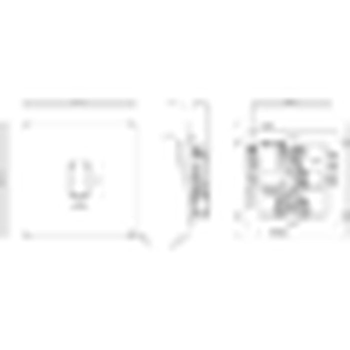 Knightsbridge 10AX 1G 2-way Switch - Brushed Chrome