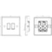 Knightsbridge 10AX 2G 2-way Switch UK