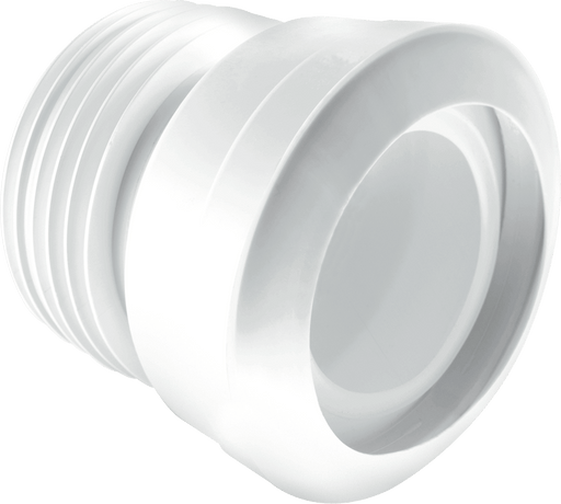McAlpine MAC-1 WC Straight Connector 4 inch 110mm