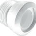 McAlpine MAC-1 WC Straight Connector 4 inch 110mm