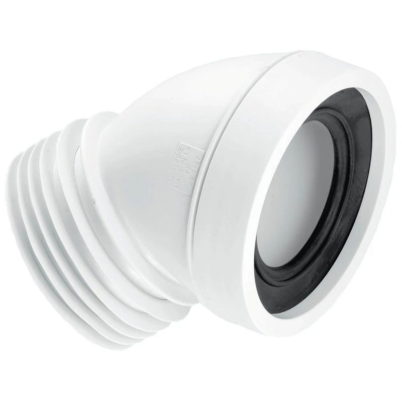 McAlpine WC-CON16 45° Pan Connector 4"/110mm