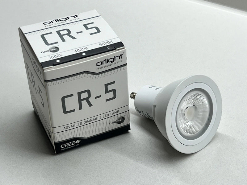 Orlight CR-5 5W Dimmable LED GU10 5000K | CREE