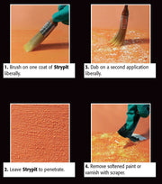 Strypit Paint and Varnish Remover 250ml