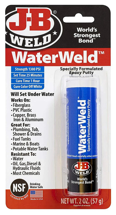 J-B Weld WaterWeld Epoxy Putty Stick 57g