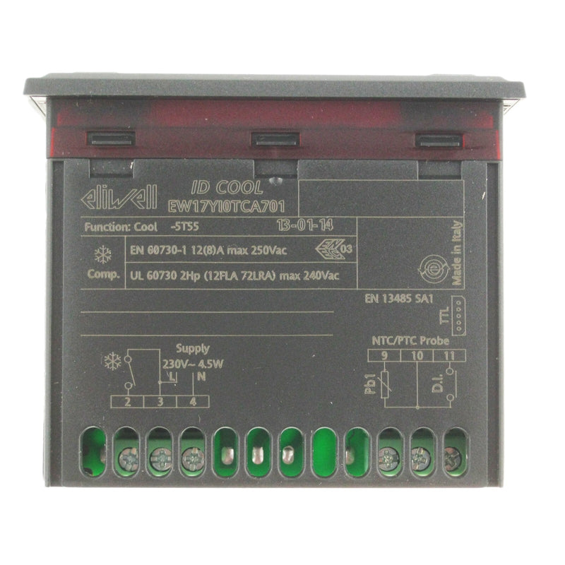 Eliwell ID Cool Digital Refrigeration Controller - NTC 2Hp 230V