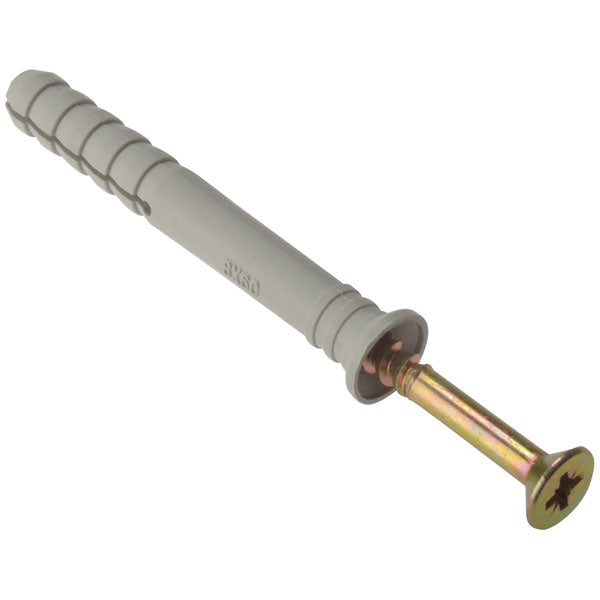 M8 x 80mm Hammer Fixings - Pack of 10