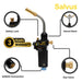 Salvus Turbo Torch Mapp Propane Gas Blow Torch