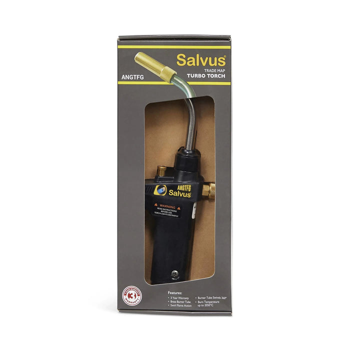 Salvus Turbo Torch Mapp Propane Gas Blow Torch