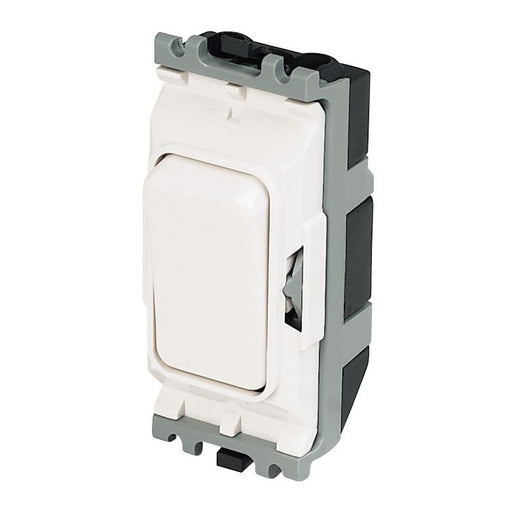 KONECT KINETIC 3 GANG PUSH SWITCH WHITE