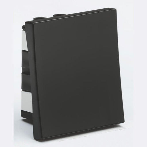 KONECT KINETIC 3 GANG PUSH SWITCH BLACK