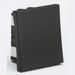 KONECT KINETIC 3 GANG PUSH SWITCH BLACK