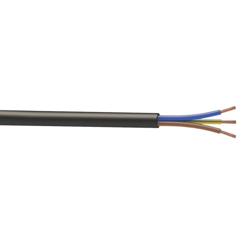 1.5MM PVC FLEX 4X1.5MM BLACK 100M TW1