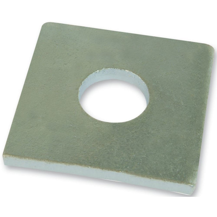 M16 BZP Sq Plate Washers 2PC