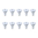 GU10 BULB 10 PACK 600LM 5.7W 2700K DIMMABLE 36 BEAM INTEGRAL