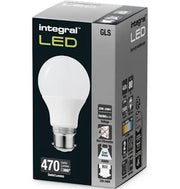 INTEGRAL GLS B22 470LM 4.8W 5000K NON-DI